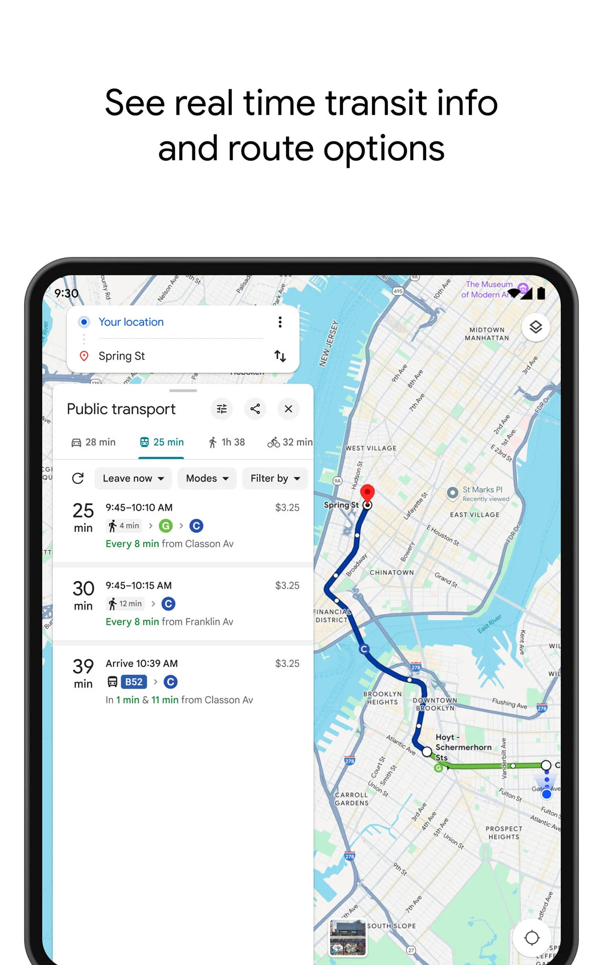 Google Maps screenshot