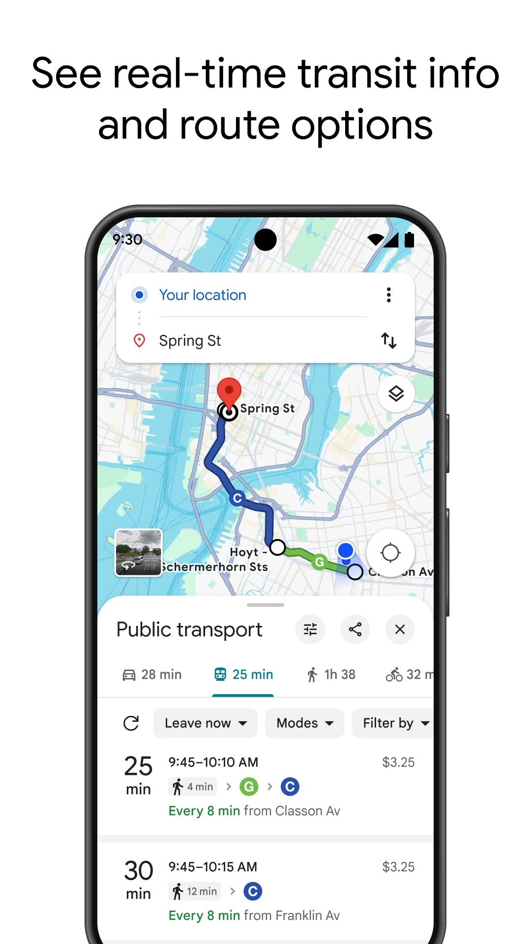 Google Maps screenshot