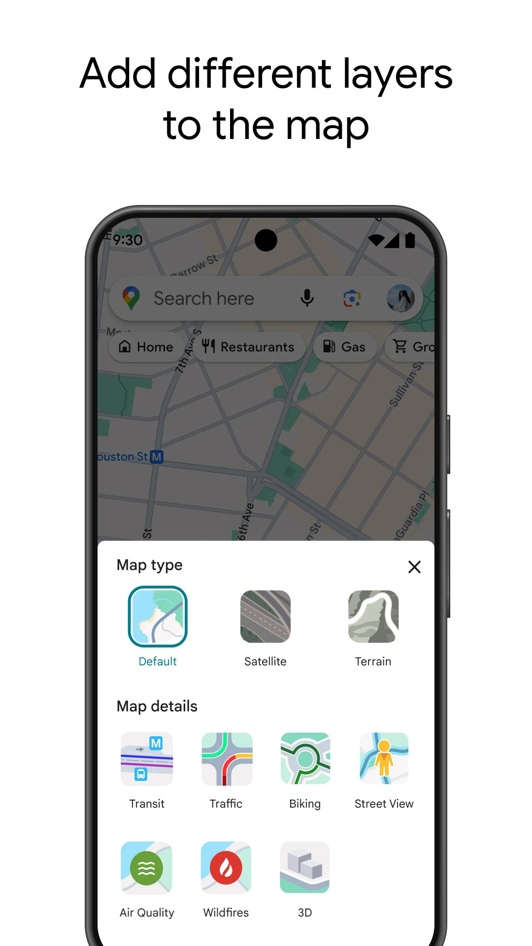 Google Maps screenshot
